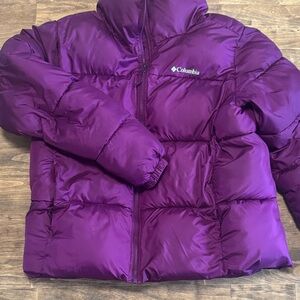 Columbia womens Vibrant Purple Puffer Jacket